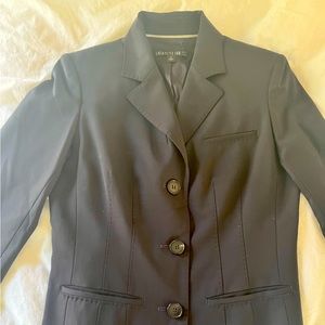 Lafayette 148 navy blue blazer size 2